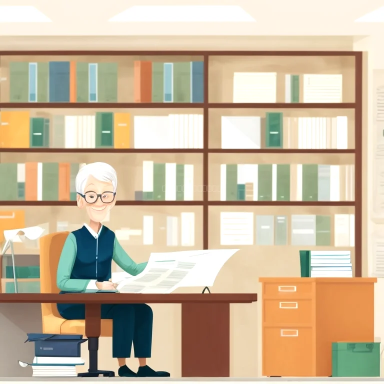 Retiriva document assistance illustration